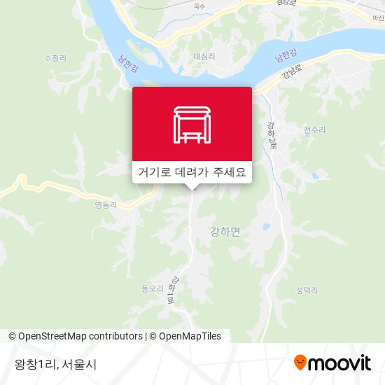 왕창1리 지도