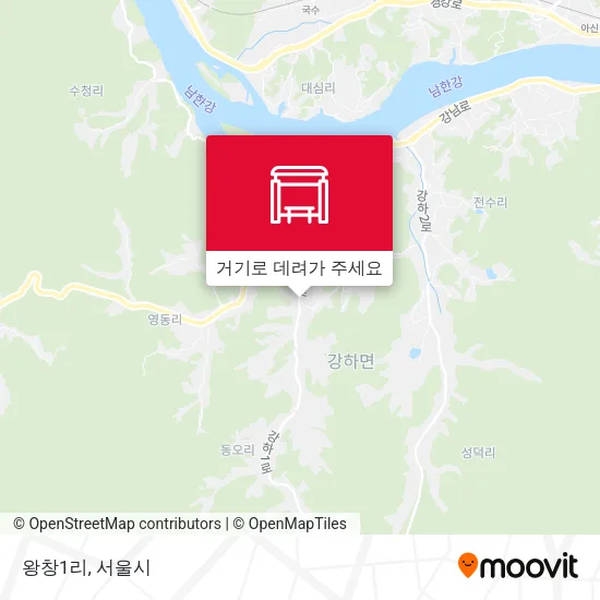 왕창1리 지도