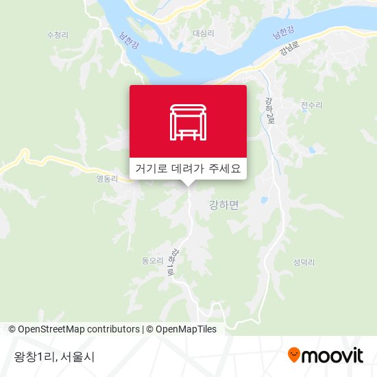 왕창1리 지도
