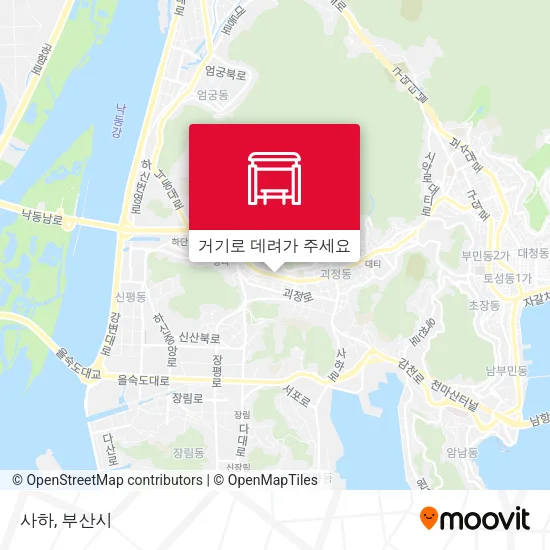 사하 지도