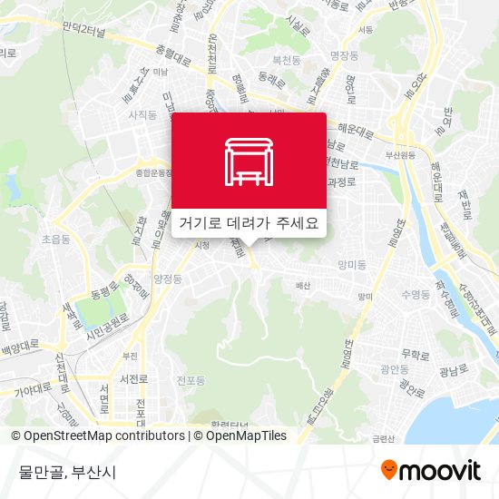 물만골 지도