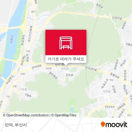 만덕 지도