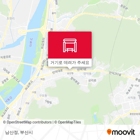 남산정 지도