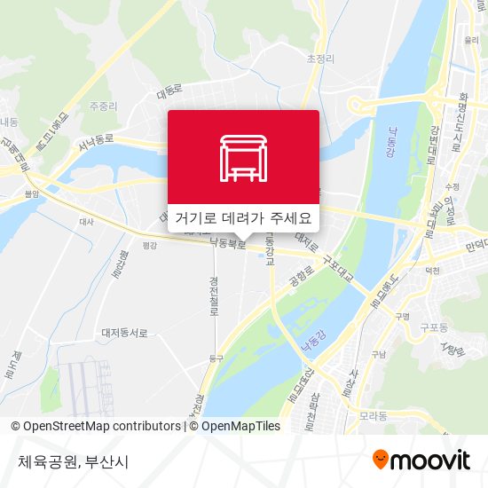 체육공원 지도