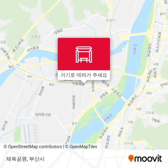 체육공원 지도