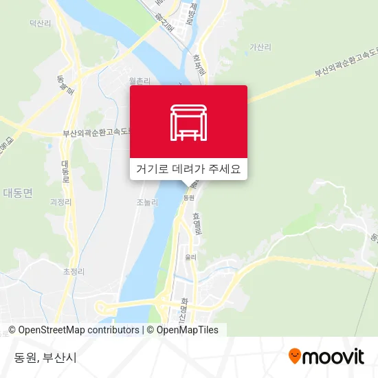 동원 지도