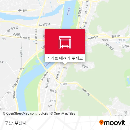 구남 지도