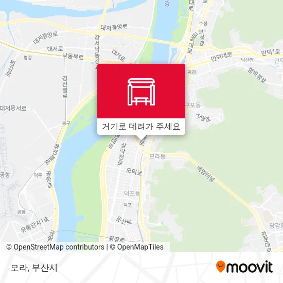 모라 지도