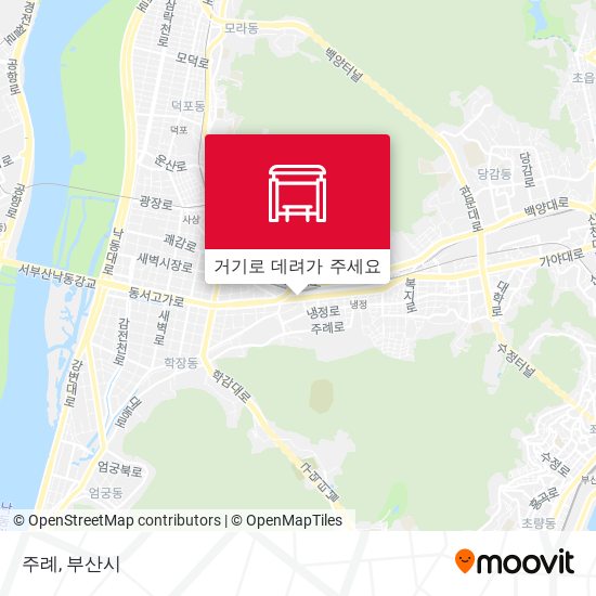 주례 지도