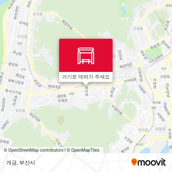 개금 지도