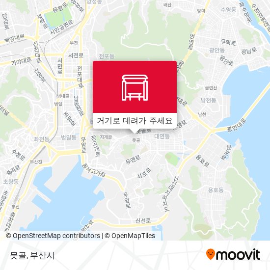 못골 지도