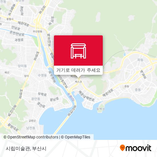 시립미술관 지도