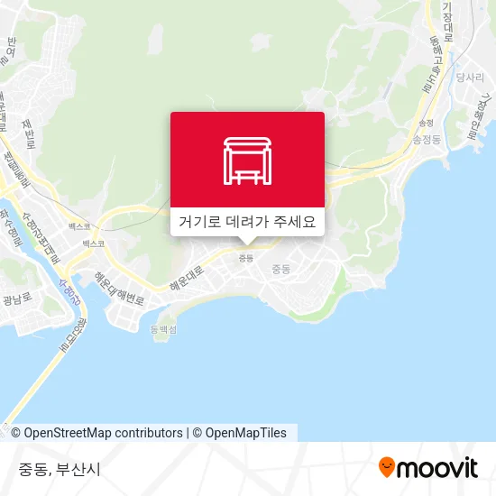 중동 지도
