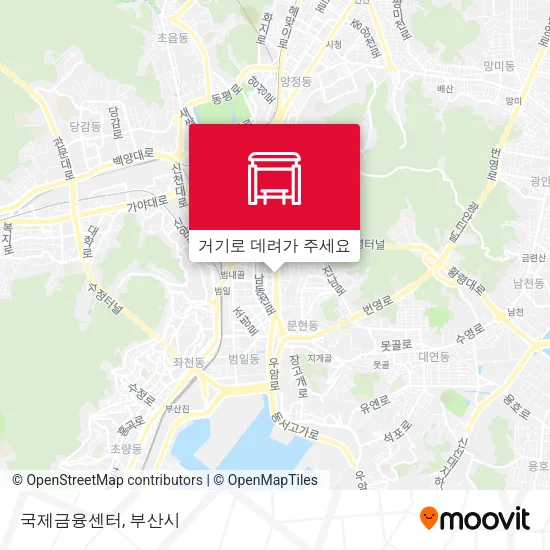 국제금융센터 지도