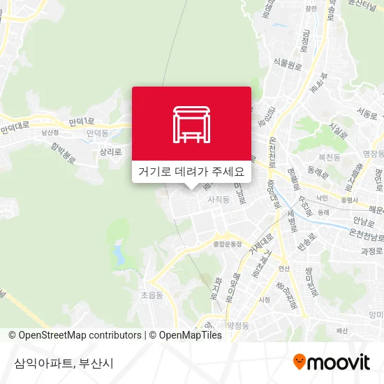 삼익아파트 지도