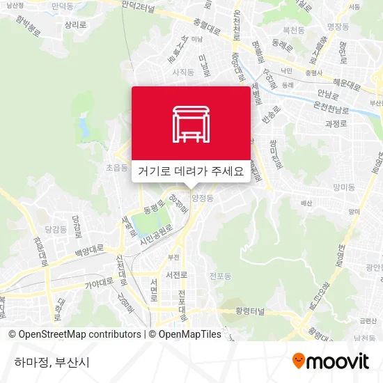 하마정 지도