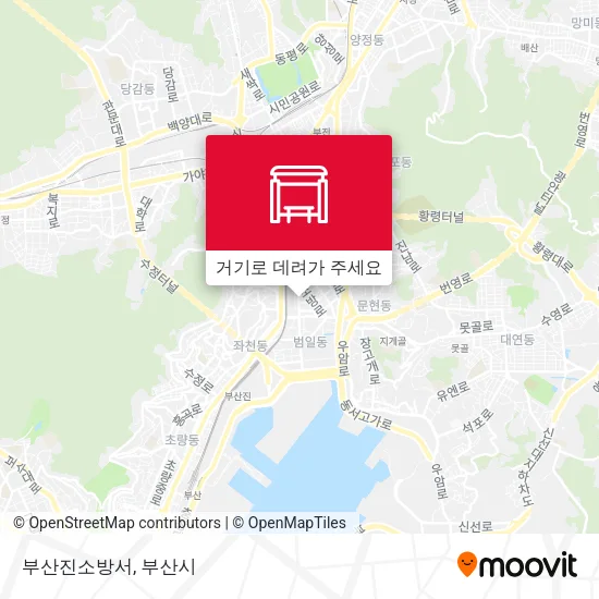 부산진소방서 지도