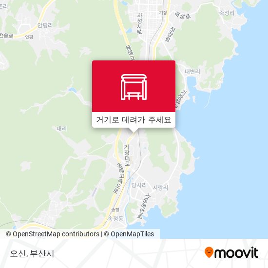 오신 지도