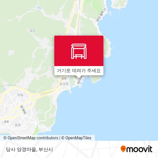 당사 양경마을 지도