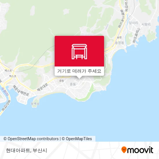 현대아파트 지도