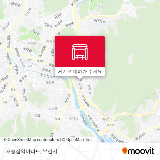 재송삼익아파트 지도