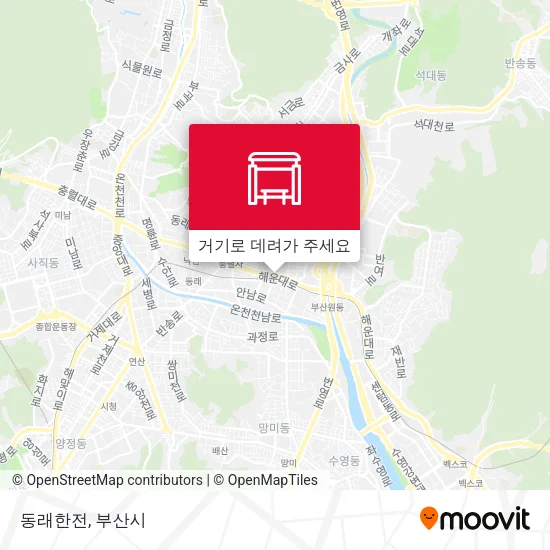 동래한전 지도