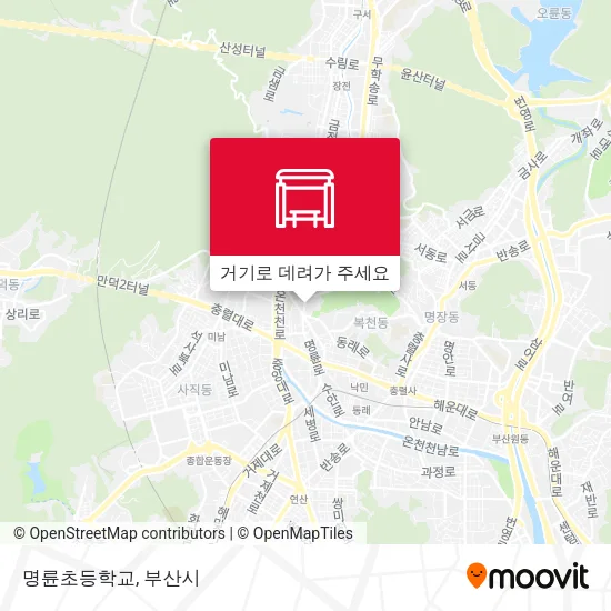 명륜초등학교 지도