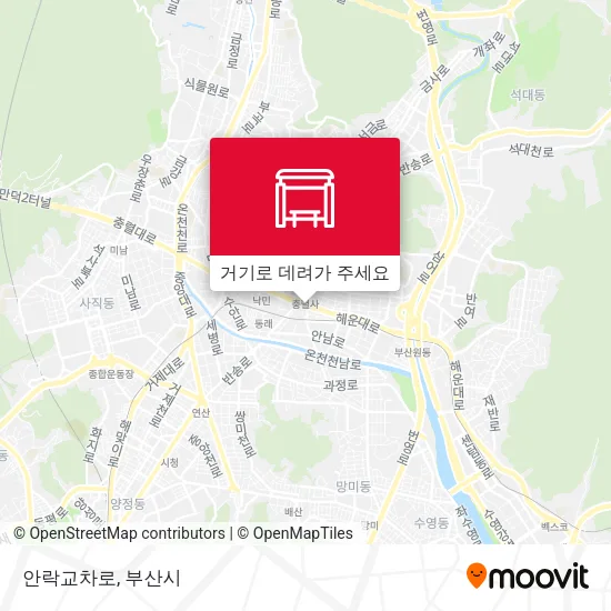 안락교차로 지도