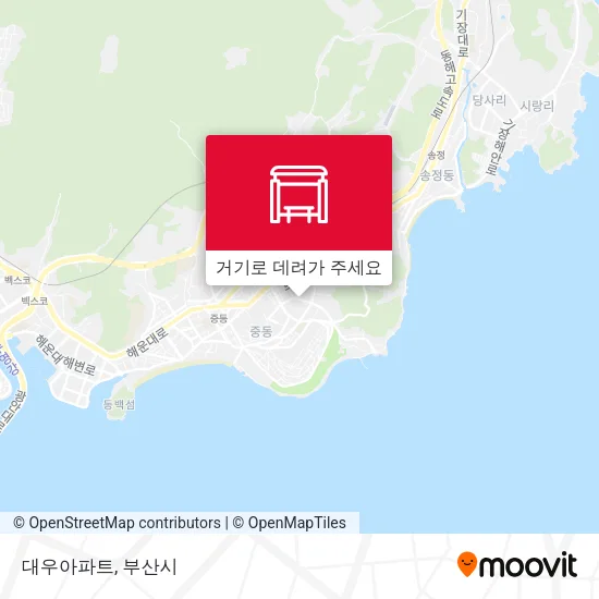 대우아파트 지도