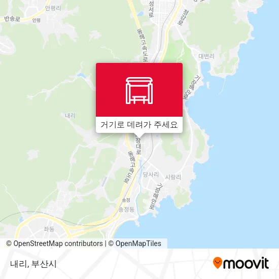 내리 지도