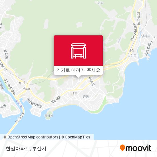 한일아파트 지도