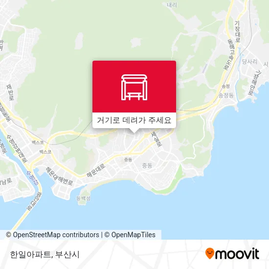 한일아파트 지도