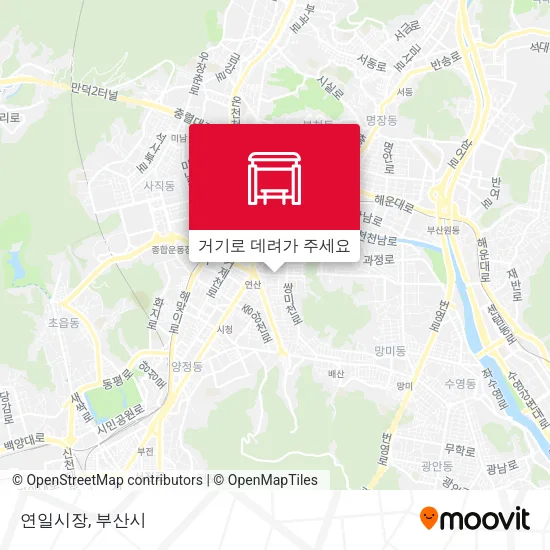 연일시장 지도