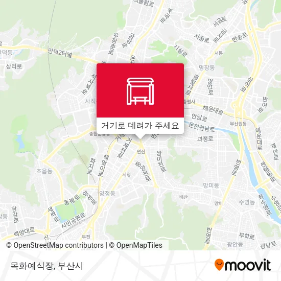 목화예식장 지도