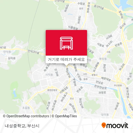 내성중학교 지도