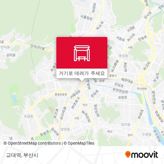 교대역 지도