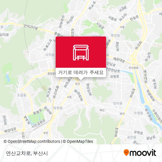 연산교차로 지도
