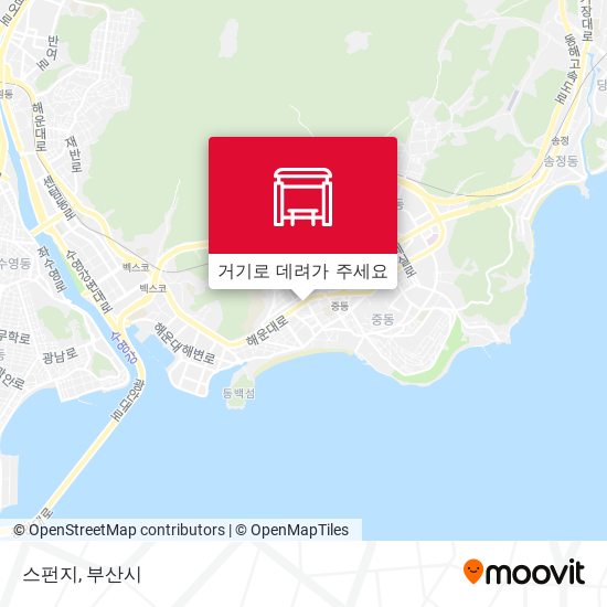 스펀지 지도