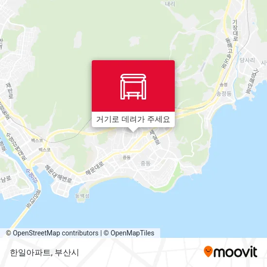 한일아파트 지도