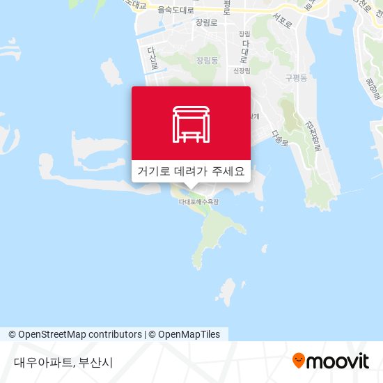대우아파트 지도