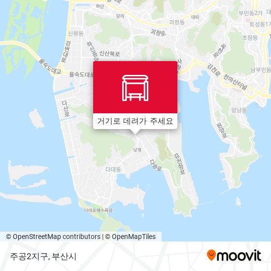 주공2지구 지도
