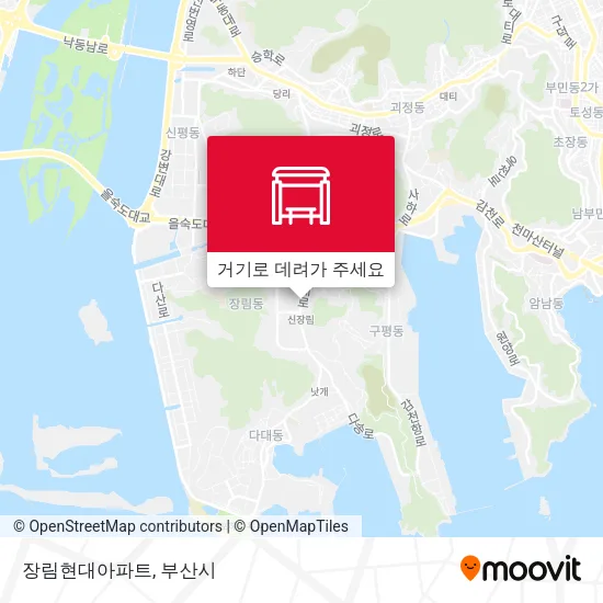 장림현대아파트 지도