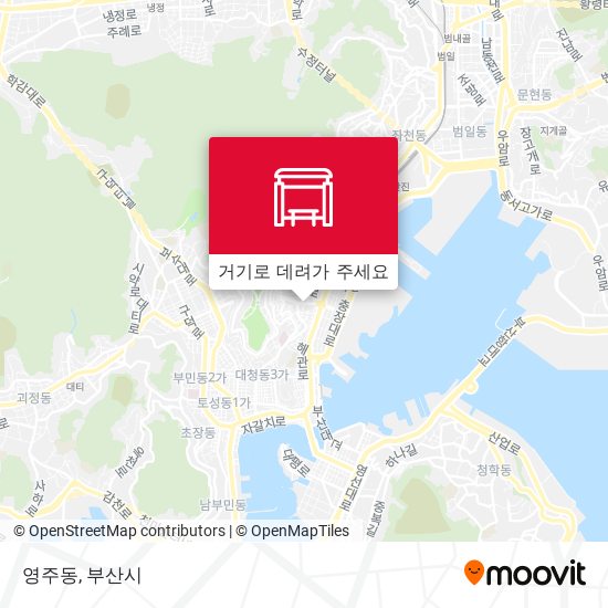 영주동 지도
