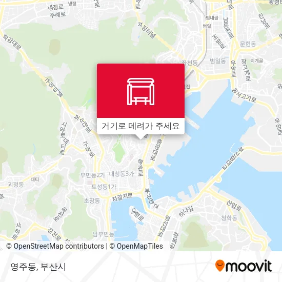 영주동 지도