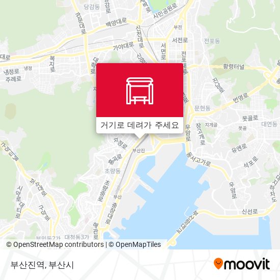 부산진역 지도