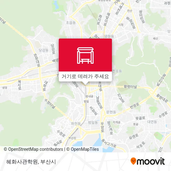혜화사관학원 지도