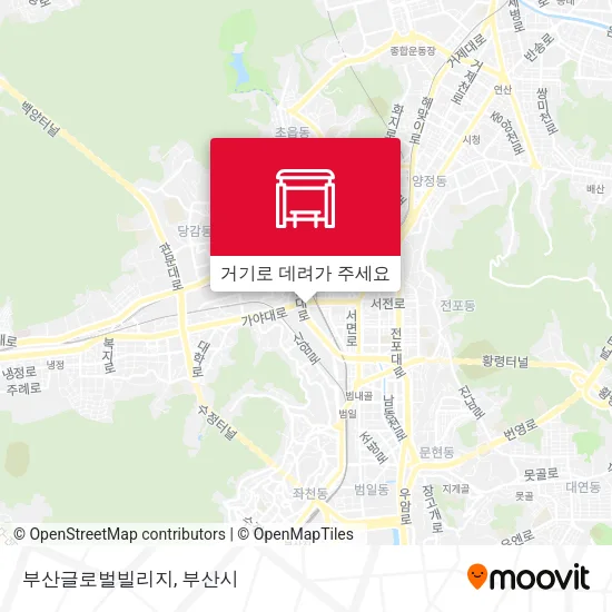 부산글로벌빌리지 지도