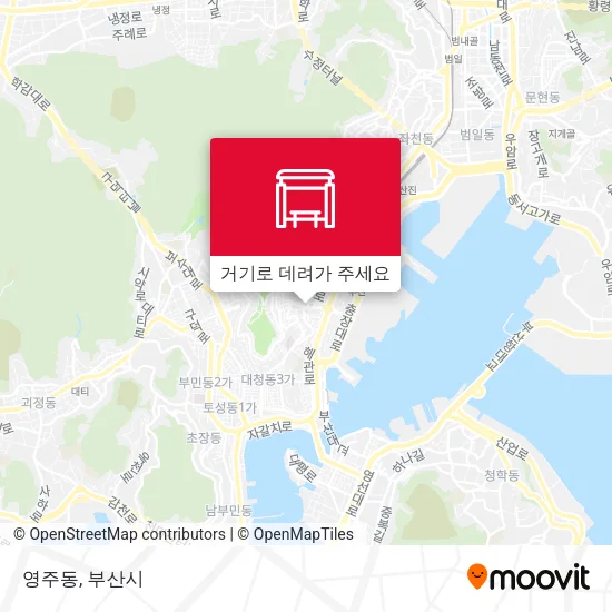 영주동 지도