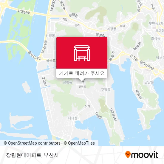 장림현대아파트 지도