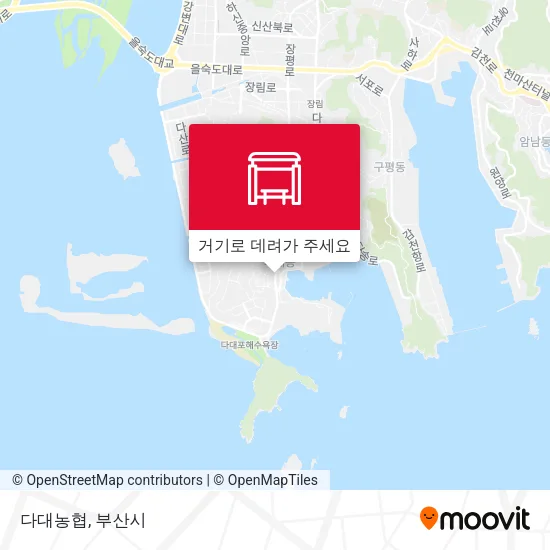 다대농협 지도